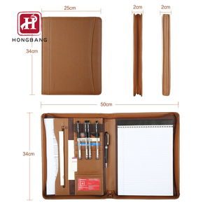 Cartella Portadocumenti <span class=keywords><strong>A4</strong></span> Personalizzata con Blocco per Appunti Cartella per Presentazioni Aziendali Portfolio <span class=keywords><strong>in</strong></span> Pelle - Product Image 3