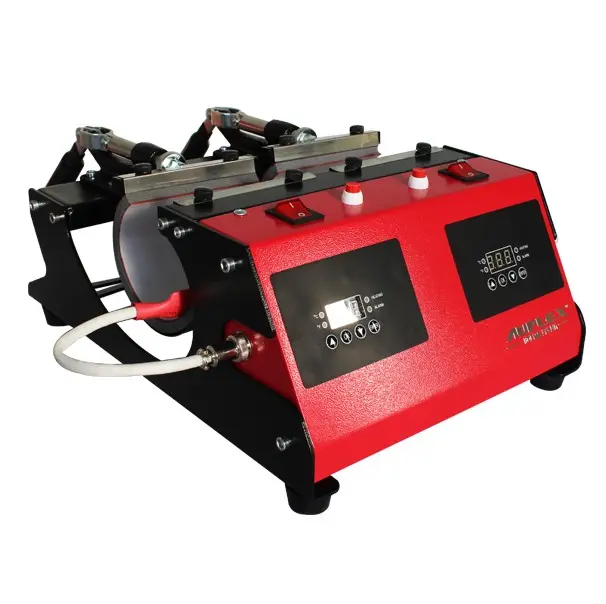 Máquina de sublimación de prensa de calor para tazas 2 en 1, sublimación intercambiable, 6oz,10oz,11oz, redonda, 12oz, cónica, prensa de tazas AP1803
