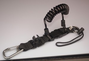 Buceo de <span class=keywords><strong>alambre</strong></span> de acero inoxidable y mosquetón Cámara cordón/buceo BCD - Product Image 6