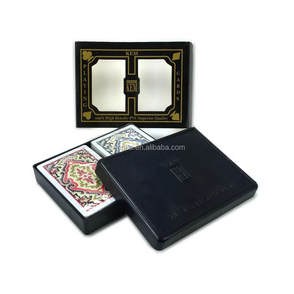 Playing card case Royal plastic card