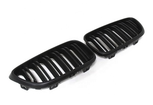 Griglia Centrale Paraurti Anteriore Nero Opaco per <span class=keywords><strong>BMW</strong></span> <span class=keywords><strong>F22</strong></span> 23 Serie 2 2014-2016 - Product Image 4