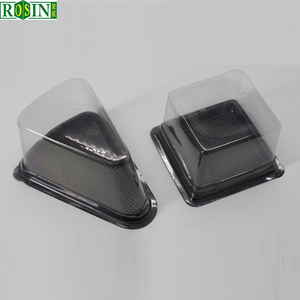 Chất Lượng Cao Pet Cấp Thực Phẩm Nhựa Dùng Một Lần Mini Bánh Duy Nhất Lát Bao Bì Nhựa Rõ Ràng Pet Bánh Hộp Với Nắp - Product Image 5