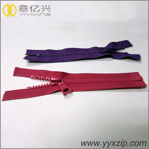 Fermetures éclair surdimensionnées # 10 # 20 Fermetures éclair industrielles à gros dents en plastique, autobloquantes ou sans verrouillage, pour fermeture éclair en nylon, résine durable, 10 # - Product Image 2