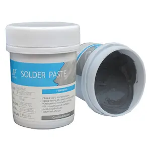 Tin Lead Sn63Pb37 Solder Paste No-Clean Leaded 6337 Alloy SMT Printing Soldering Paste Flux Cored Low Residue Components Welding