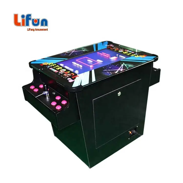 Coin Operated HD Retro Video Games Table 60/412 In 1 2 game 4 Player Cocktail Arcade Game Machine Fgame Sale