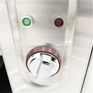 ארון חימום כלים חשמלי מנירוסטה עם גימור מוברש 200W למסעדה/מטבח - Product Image 4