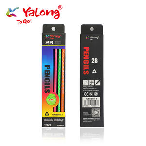 Matite da <span class=keywords><strong>Disegno</strong></span> di Alta Qualità in Legno di Pioppo Bianco Morbido Personalizzate <span class=keywords><strong>per</strong></span> Studenti <span class=keywords><strong>Matita</strong></span> Standard 2B con Gomma - Product Image 4