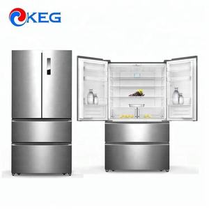 Réfrigérateur de grande capacité 558L, 20 pièces, réfrigérateur à usage domestique et <span class=keywords><strong>d</strong></span>'hôtel, congélateur à domicile, sans congélateur de fond latéral, à porte française - Product Image 1