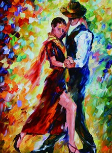 Flamenco ballerino <span class=keywords><strong>di</strong></span> danza classica pittura a olio <span class=keywords><strong>di</strong></span> arte su tela <span class=keywords><strong>di</strong></span> canapa - Product Image 4