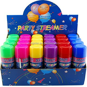 Bruiloft decoratie silly string spray voor party