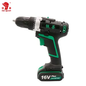 Portable 16v lithium cordless rechargeable hand drill machine