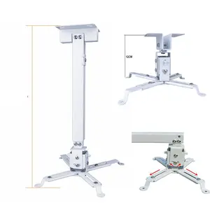 הודו 43-65cm אוניברסלי מקרן סוגר עבור תקרה/קיר הר