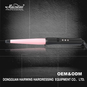Nueva Tec Lcd PTC al por menor en línea diferentes tipos de cabello Rizador cónico de hierro Rodillos - Product Image 2