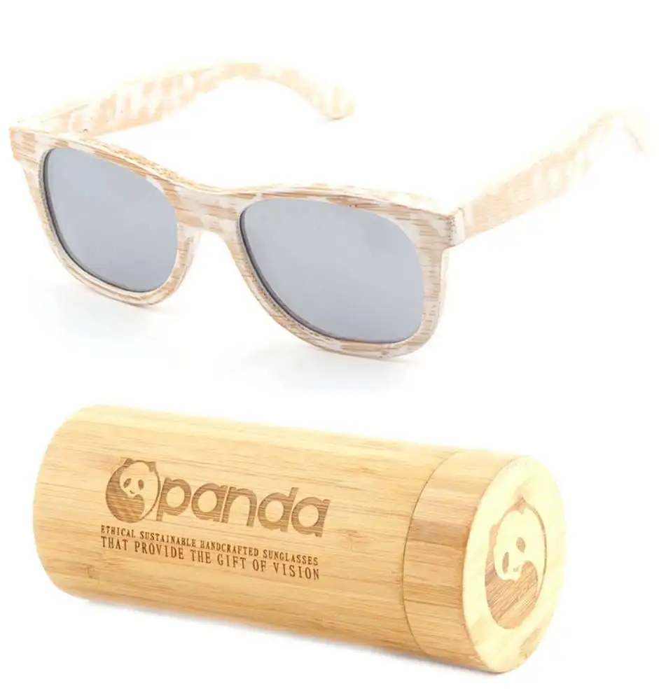 Logotipo personalizado de marca propia fábrica quemada gafas de sol de bambú, gafas de 2019 venta al por mayor de madera gafas de sol de bambú polarizado