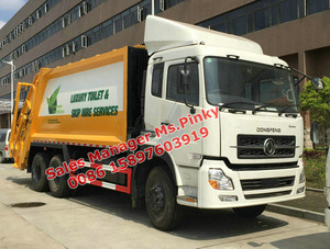 16.000 lít nhỏ gọn rác xe tải dongfeng kinland quyền tay lái nén rác thu xe tải - Product Image 2