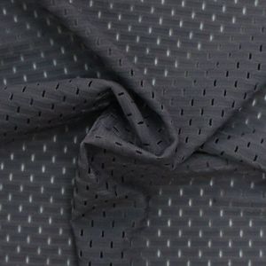 Kain Jaring Heksagonal Rajut Nylon Spandex Super Elastis untuk Pakaian Olahraga yang Menyerap Keringat - Product Image 6