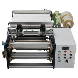 High Quality Special Design Barcode Ribbon TRS450 Mini TTR Slitting Machine textile slitting machine