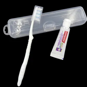 Airline Portable Travel Oral Dental Hygiene Toothbrush Kit