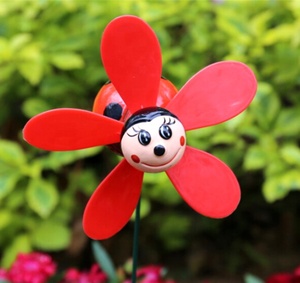 Cối Xay Gió Nhựa Trang Trí Sân Vườn, Que Cắm Hoa - Product Image 5