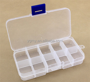 Kotak Penyimpanan Plectrum Plastik 10 Grid Menyimpan Pick Gitar dan Barang Kecil Lainnya - Product Image 4