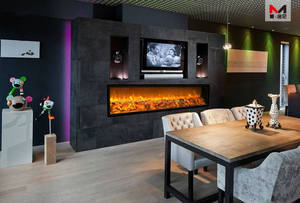 Yn-1500 décoration <span class=keywords><strong>faux</strong></span> flamme foyer électrique no heat - Product Image 1