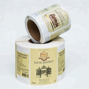 Autocollant en papier aspect texturé avec impression <span class=keywords><strong>personnalisée</strong></span>, produit <span class=keywords><strong>de</strong></span> fabrication professionnelle, étiquette adhésive, vodka, <span class=keywords><strong>vin</strong></span>, 10 pièces - Product Image 5