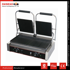 CHINZAO CE Standard Commercial Portable <span class=keywords><strong>Panini</strong></span> Grill Machine Avec Prix de Gros - Product Image 1