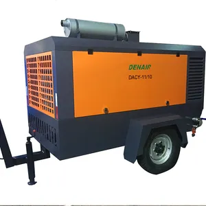 DACY 11 10 380 cfm 휴대용 디젤 Air Compressor Price