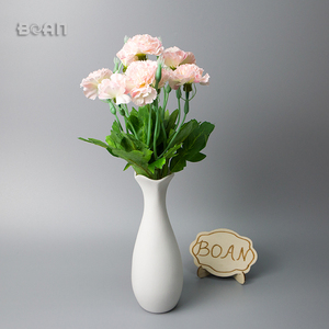 Flores decorativas de clavel florales artificiales duraderas y brillantes de bajo precio chino para floristas - Product Image 5