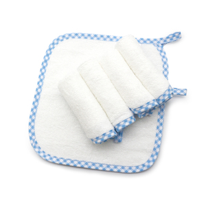 Chine Vente en gros Serviette à capuche en fibre de bambou souple Tissu éponge à séchage rapide Débarbouillette pour bébé pour salles de bain - Product Image 2