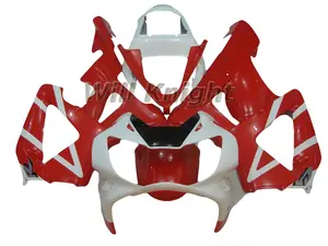 MARCO DEL CUERPO Kit de carenado para 2000 DE 2001 CBR929 CBR900RR 929, rojo, blanco