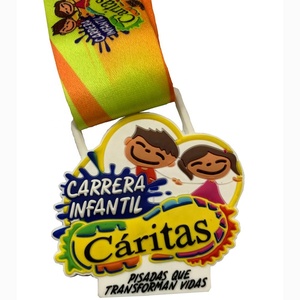 Médaille de fantaisie en caoutchouc miraculeuse en plastique de PVC mou promotionnel de sport de souvenir pour l'enfant - Product Image 4