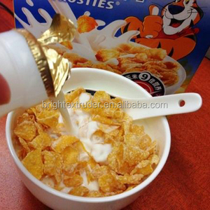 Petit petit déjeuner céréales bar fabricant de corn flakes production ligne <span class=keywords><strong>snack</strong></span> de céréales faisant la machine prix - Product Image 5