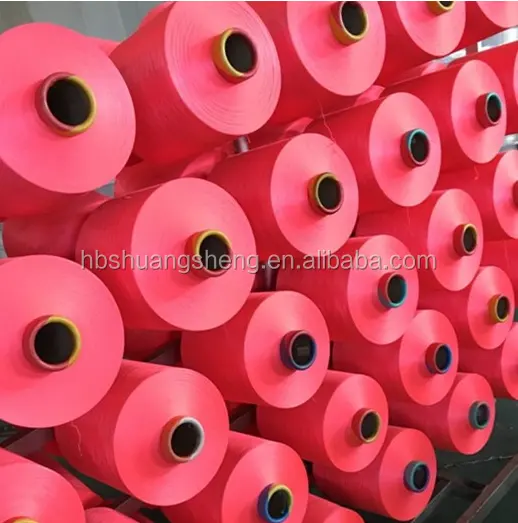Wholesale Dope Dyed 100% Polyester DTY 75D/36F SIM SD China Supplier Polyester Yarn