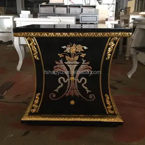 Antique Madeira night stand/mesa de Cabeceira/Fim da tabela carrinho da noite