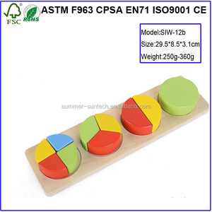 Gioco Educativo Montessori, Puzzle Geometrico 3D, Versione Mosaico di Abbinamento Forme, Giocattoli in Legno per Bambini - Product Image 3