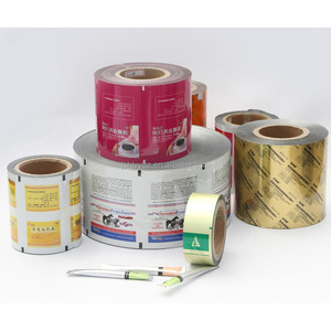 food packaging bag film roll laminated material Plastic packing bag foil composited aluminum film