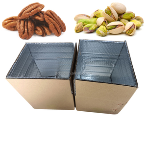 Caja de Embalaje Aislante de Cartón Corrugado Isotérmico de Burbujas de Aluminio Reutilizable de 5 kg <span class=keywords><strong>para</strong></span> Envío de Frutos Secos - Product Image 5
