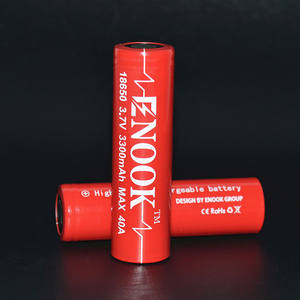 Dringend empfohlen!!! 2016 Enook neue ankunft 18650 3300 mah <span class=keywords><strong>3</strong></span>,7 v 40A akku für dämpfe mit Gute qualität - Product Image 2