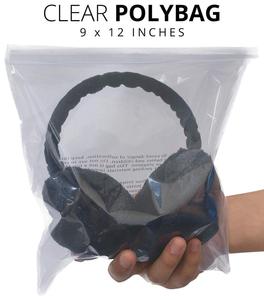 clear Poly <strong>Bag</strong> with Suffocation Warning - 6x9, 8x10, 9x12, 11x14 - Self Adhesive Seal - Product Image 5