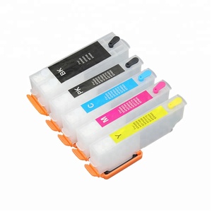 <span class=keywords><strong>Cartouche</strong></span> d'encre rechargeable compatible 273XL pour <span class=keywords><strong>Epson</strong></span> XP-<span class=keywords><strong>520</strong></span> XP-600 XP-610 XP-620 XP-700 XP-800 XP-810 XP-820 - Product Image 1