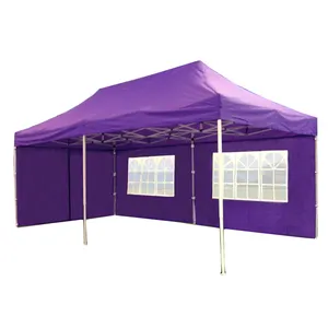 Tenda Stan Tahan Air & Tahan Api Pengaturan Mudah dengan Dinding Pameran Dagang Tenda Kanopi 3x 3M/3M X 6M/4M X 8M