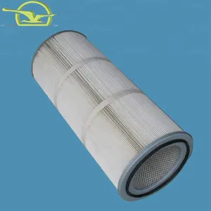 0.3um spinn polyester zylinder plissee selbst reinigung luftfilter patrone