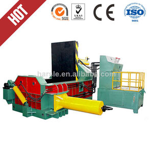 De la marca harsle hidráulica de chatarra de balas de metal de la máquina, y81-400 latas de residuos y prensa de balas de metal - Product Image 4