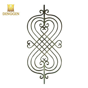 <strong>New</strong> <strong>Style</strong> <strong>Wrought</strong> <strong>Iron</strong> Handrail <strong>Wrought</strong> <strong>Iron</strong> Morden Garden Stair Elements - Product Image 6