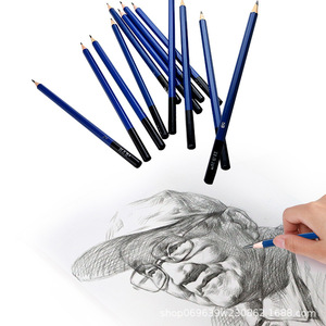 Juego de lápices de dibujo HB 2H, 12 piezas personalizadas, lápiz de madera estándar para la escuela con juego empaquetado de plomo de color - Product Image 5