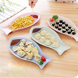 <span class=keywords><strong>Assiette</strong></span> d'égouttage en forme de poisson, pour faire soi-même, plateau de paille pour puces, Fruits, blé, ml - Product Image 4