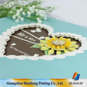 <span class=keywords><strong>Reciclado</strong></span> de <span class=keywords><strong>Papel</strong></span> Elegante de la Boda Álbum de fotos de Tapa Dura de Moda al por mayor A Granel - Product Image 2