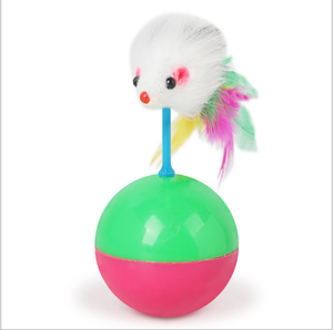Hot toys for Christmas 2018 seven color fountain pen Cat mouse toy tumbler toy <span class=keywords><strong>so</strong></span> pets - Product Image 4