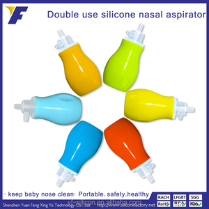 Seguridad Bebé Cuidado de la <span class=keywords><strong>Salud</strong></span> BPA libre de silicona de vacío Mucus Nasal Aspirador - Product Image 3
